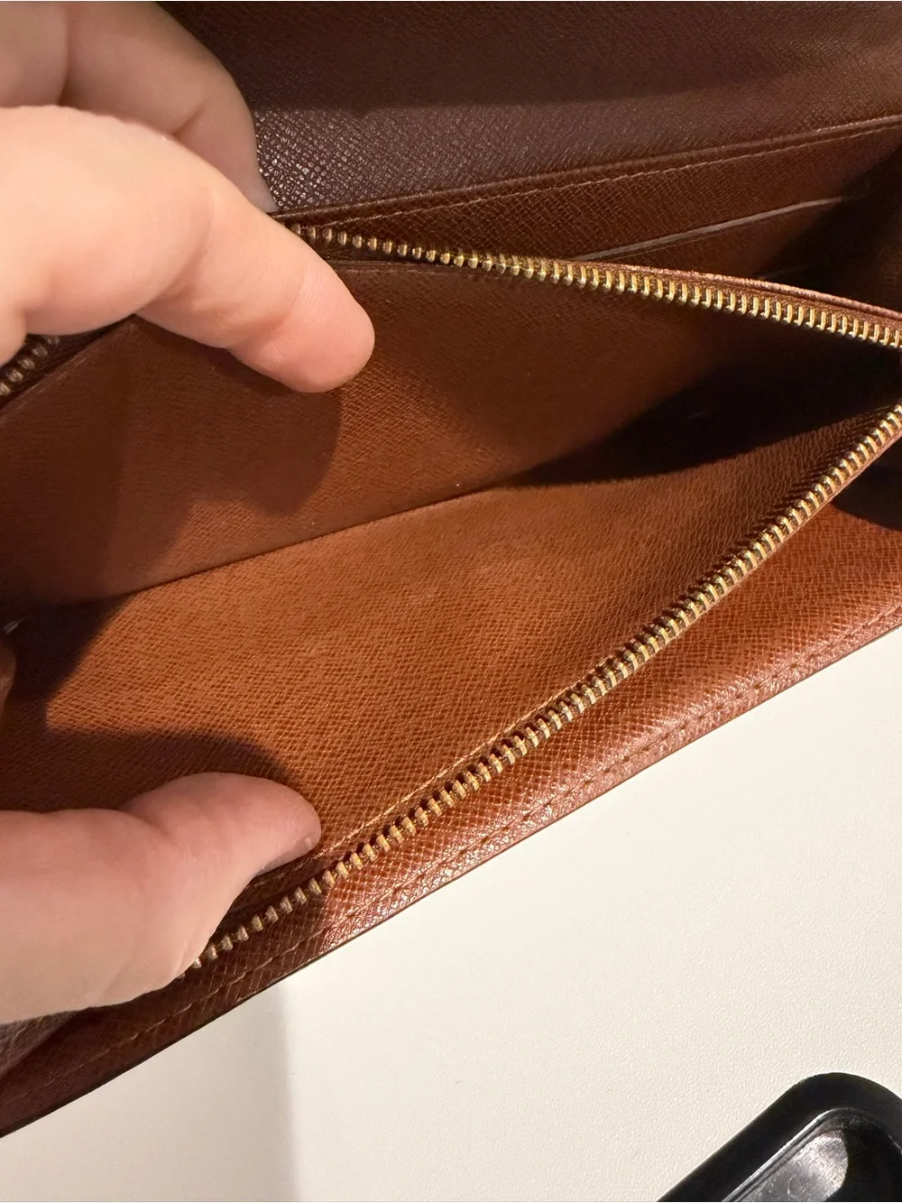 Louis Vuitton Vintage Monogram Sarah Wallet